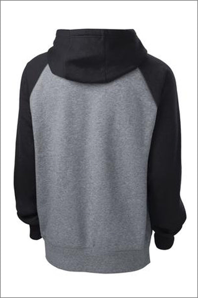 SRHS Lacrosse Raglan Colorblock Pullover Hooded Sweatshirt (Unisex)