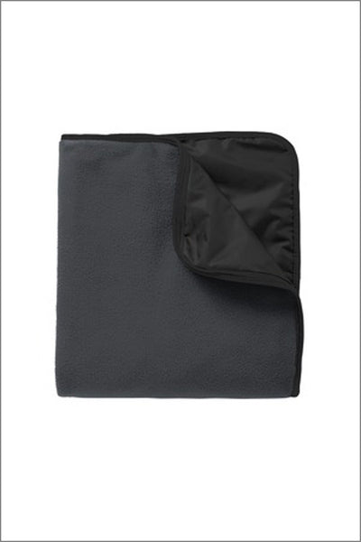 Mountainside Lacrosse Fleece & Poly Travel Blanket