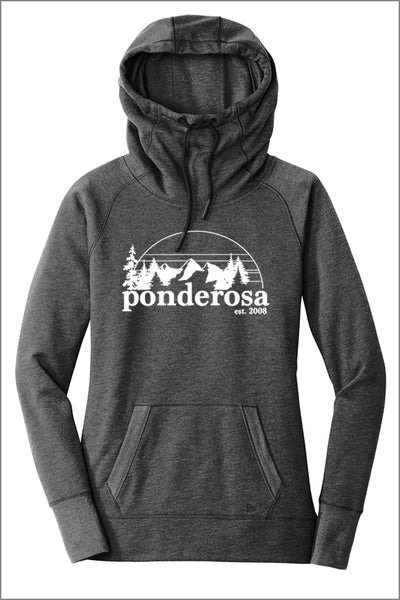 Ponderosa New Era Tri-Blend Fleece Pullover Hoodie (Womens)