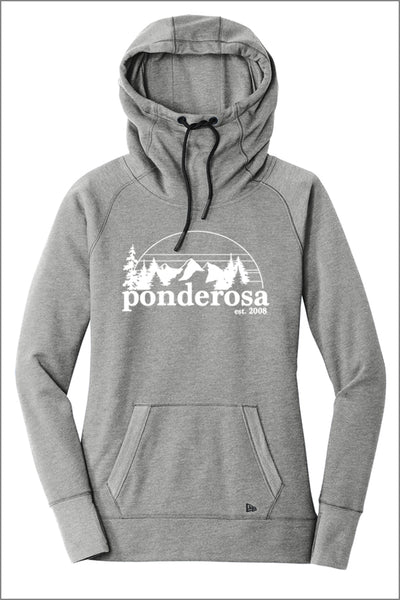 Ponderosa New Era Tri-Blend Fleece Pullover Hoodie (Womens)