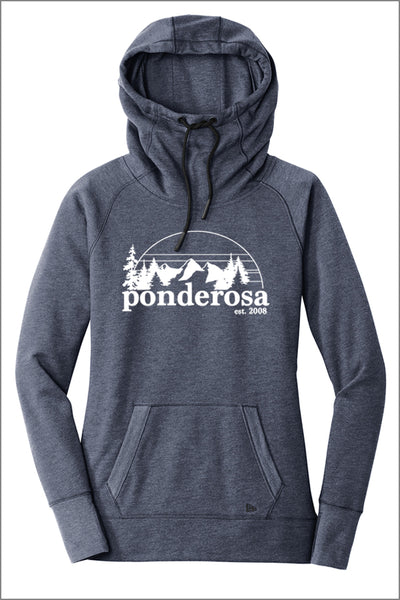 Ponderosa New Era Tri-Blend Fleece Pullover Hoodie (Womens)