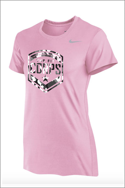 Fit Corps "Camo" Nike Legend Short Sleeve Tee (Womens)
