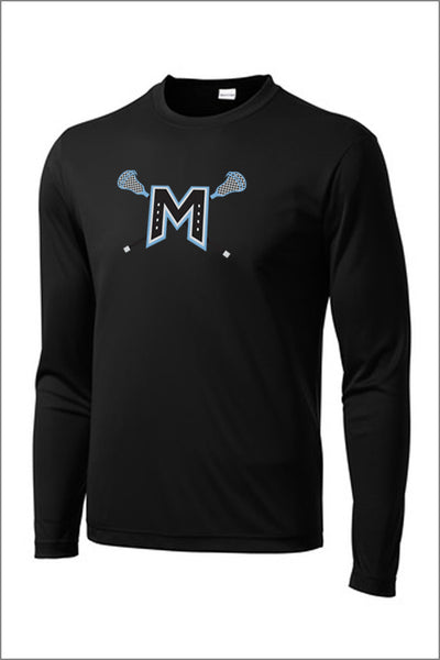Mountainside Lacrosse PosiCharge Performance Long Sleeve Tee (Youth)