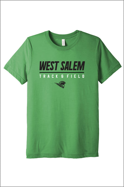 Titan Track & Field Triblend Short Sleeve Tee (Adult Unisex)