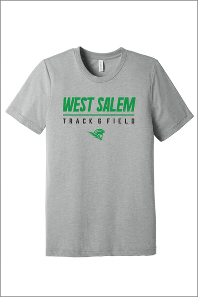 Titan Track & Field Triblend Short Sleeve Tee (Adult Unisex)