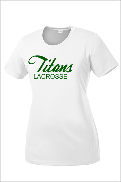 Titans Girls Lacrosse PosiCharge Competitor Tee (Womens)