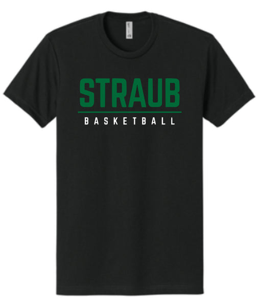 STRAUB BASKETBALL 25 SHORT SLEEVE TEE (YOUTH & ADULT UNISEX)