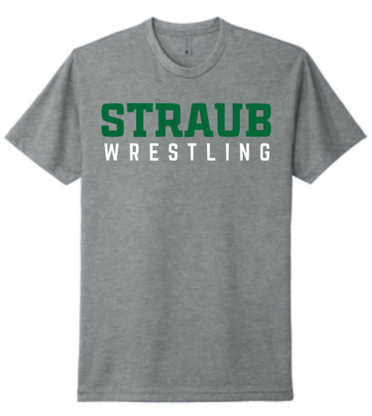 STRAUB WRESTLING 25 SHORT SLEEVE TEE (Youth & Adult Sizing)