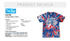 Saint Mary's Lithuania Union Jack Tie-Dyed Tee (Adult Unisex)