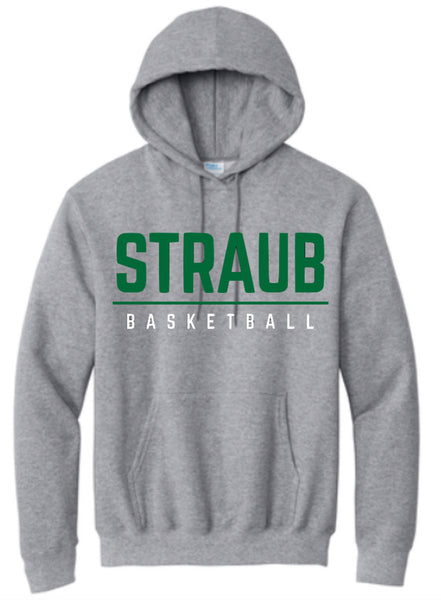 STRAUB BASKETBALL 25 PULLOVER HOODIE (YOUTH & ADULT UNISEX)