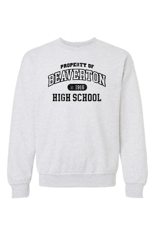 Property of Beaverton Vintage Crewneck (Adult Unisex)