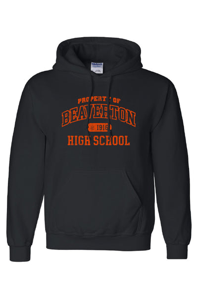 Property of Beaverton Vintage Hoodie (Adult Unisex)