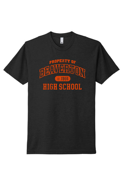 Property of Beaverton Vintage Short Sleeve Tee (Adult Unisex)