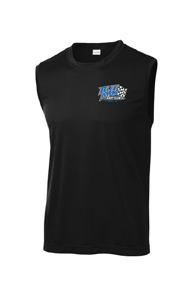 Blue Max Kart Sleeveless Tee (Adult Unisex)