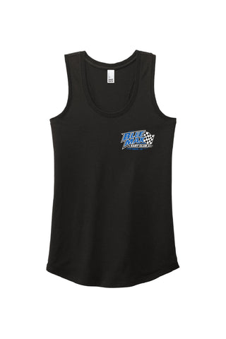 Blue Max Kart Racerback Tank (Womens)