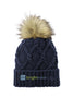 Brightwater Faux Fur Pom Beanie (One Size)