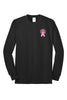 Cardinal In October We Wear Pink Long Sleeve Tee (Adult Unisex)