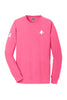 Cardinal Cancer Ribbon Long Sleeve Tee (Adult Unisex)