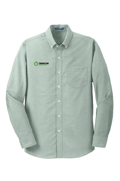 Columbia Grain Port Authority® SuperPro™ Oxford Shirt (Adult Unisex)