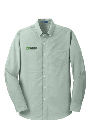 Columbia Grain Port Authority® SuperPro™ Oxford Shirt (Adult Unisex)