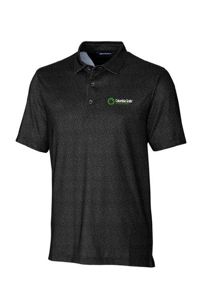 Columbia Grain Cutter & Buck Pike Micro Floral Print Stretch Polo (Adult Unisex)