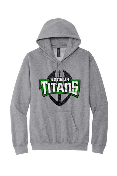 25 West Salem TITANS FB Hoodie (Adult Unisex)