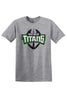 25 West Salem TITANS FB Short Sleeve Tee (Adult Unisex)