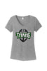 25 West Salem TITANS FB V-Neck Tee (Womens)