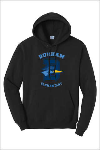 Durham Elementary Fleece Pullover Hoodie (Adult Unisex)