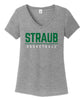 STRAUB BASKETBALL 25 V-NECK SHORT SLEEVE (WOMEN)