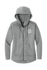 Ensworth Fleece Drop Shoulder Full-Zip Hoodie (Womens)