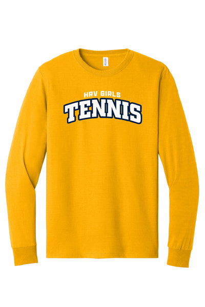 HRV Girls Tennis Long Sleeve Tee (Adult Unisex)