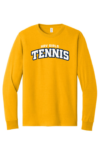 HRV Girls Tennis Long Sleeve Tee (Adult Unisex)