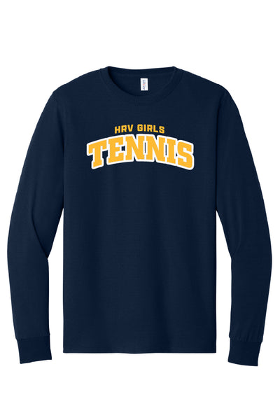 HRV Girls Tennis Long Sleeve Tee (Adult Unisex)