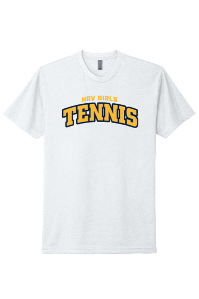 HRV Girls Tennis Short Sleeve Tee (Adult Unisex)
