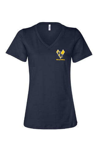HRV Volleyball V-Neck Tee (Womens)