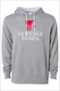 Mortgage Express Lightweight Fleece Hooded Sweatshirt (Unisex)