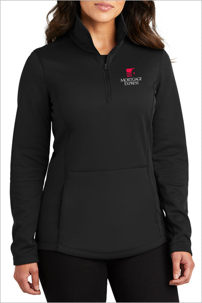 Mortgage Express Port Authority Smooth Fleece 1/4-Zip (Womens)