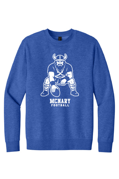 McNary Football Crew Sweatshirt (Adult Unisex)