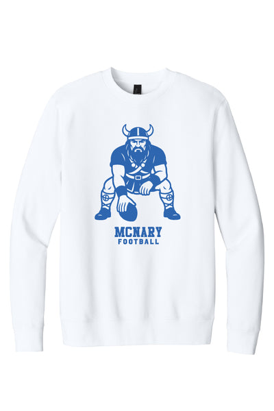 McNary Football Crew Sweatshirt (Adult Unisex)