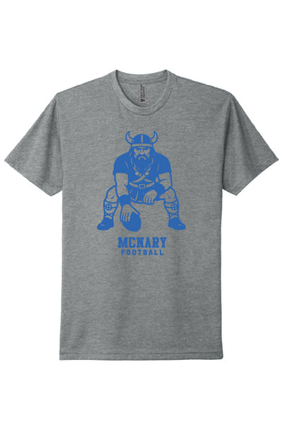 McNary Football Short Sleeve Tee (Adult Unisex)