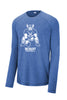 McNary Football Raglan Long Sleeve Tee (Adult Unisex)