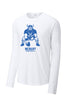 McNary Football Raglan Long Sleeve Tee (Adult Unisex)