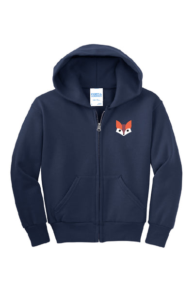 MITCH Fox Full-Zip Hoodie (Youth)
