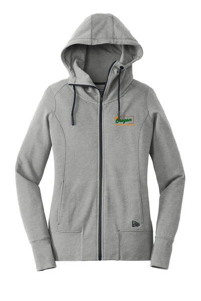 OOM Tri-Blend Fleece Full-Zip Hoodie (Womens)