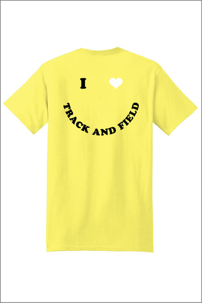 Pacific Crest I Love Track and Field Hanes® Beefy-T® (Adult Unisex)