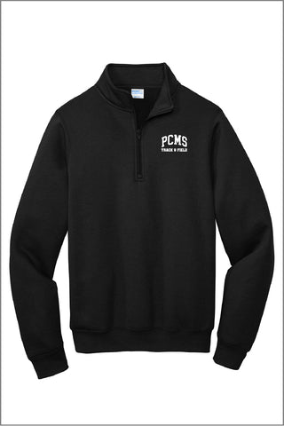 PCMS Track and Field Fleece 1/4-Zip Pullover (Youth & Adult Sizes)