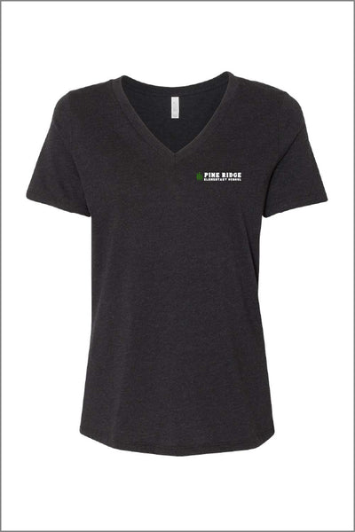 Pine Ridge 2025 V-neck Tee (Womens)