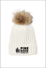 Pine Ridge Faux Fur Pom Beanie (Womens)