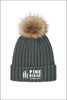 Pine Ridge Faux Fur Pom Beanie (Womens)